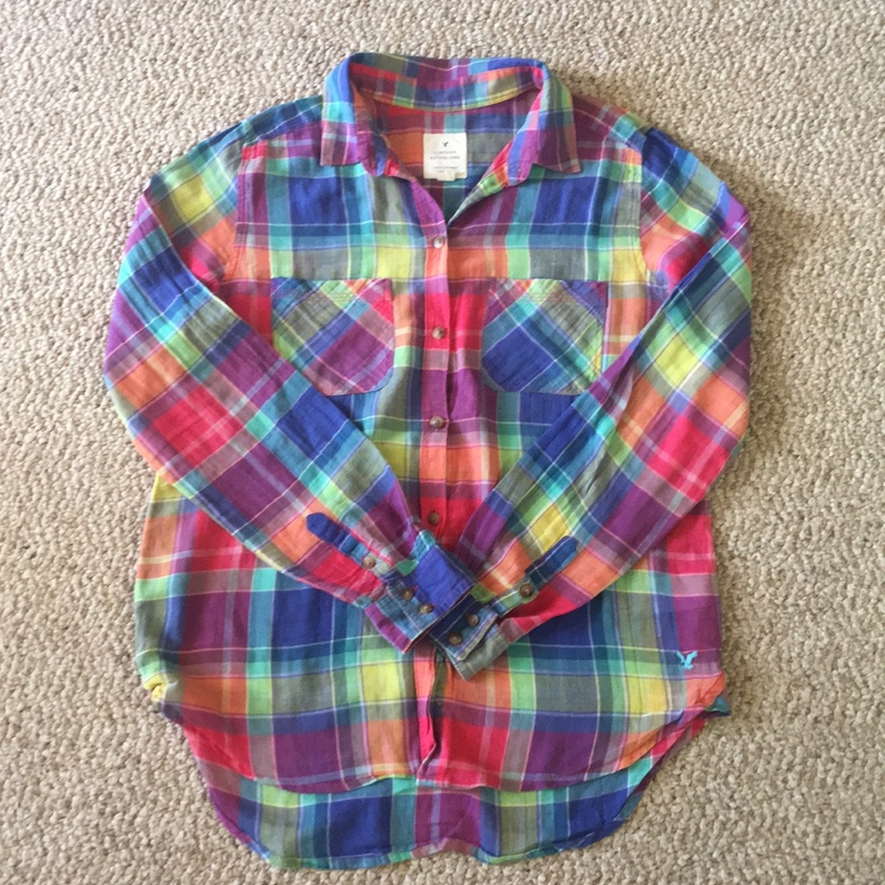 American Eagle Outfitters Plaid Shirt